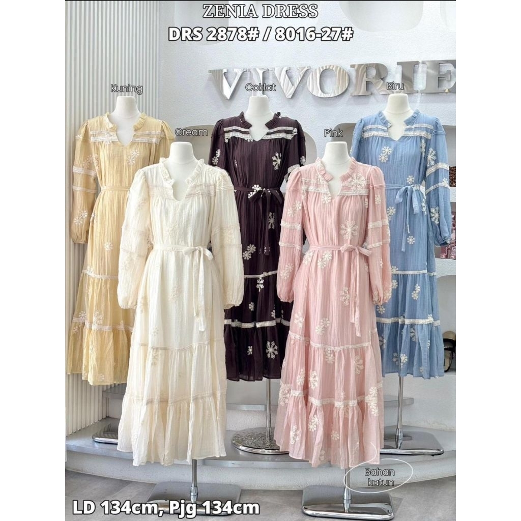 Dress gamis zenia bkk zimmer semisutra