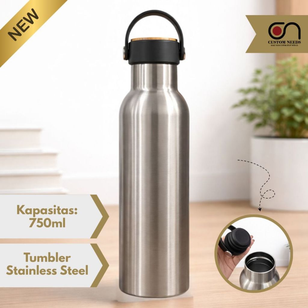 BOTOL TERMOS CUSTOM TUMBLER 750ml HN246 TUMBLER CUSTOM PRINT UV TUMBLER CUSTOM GRAFIR