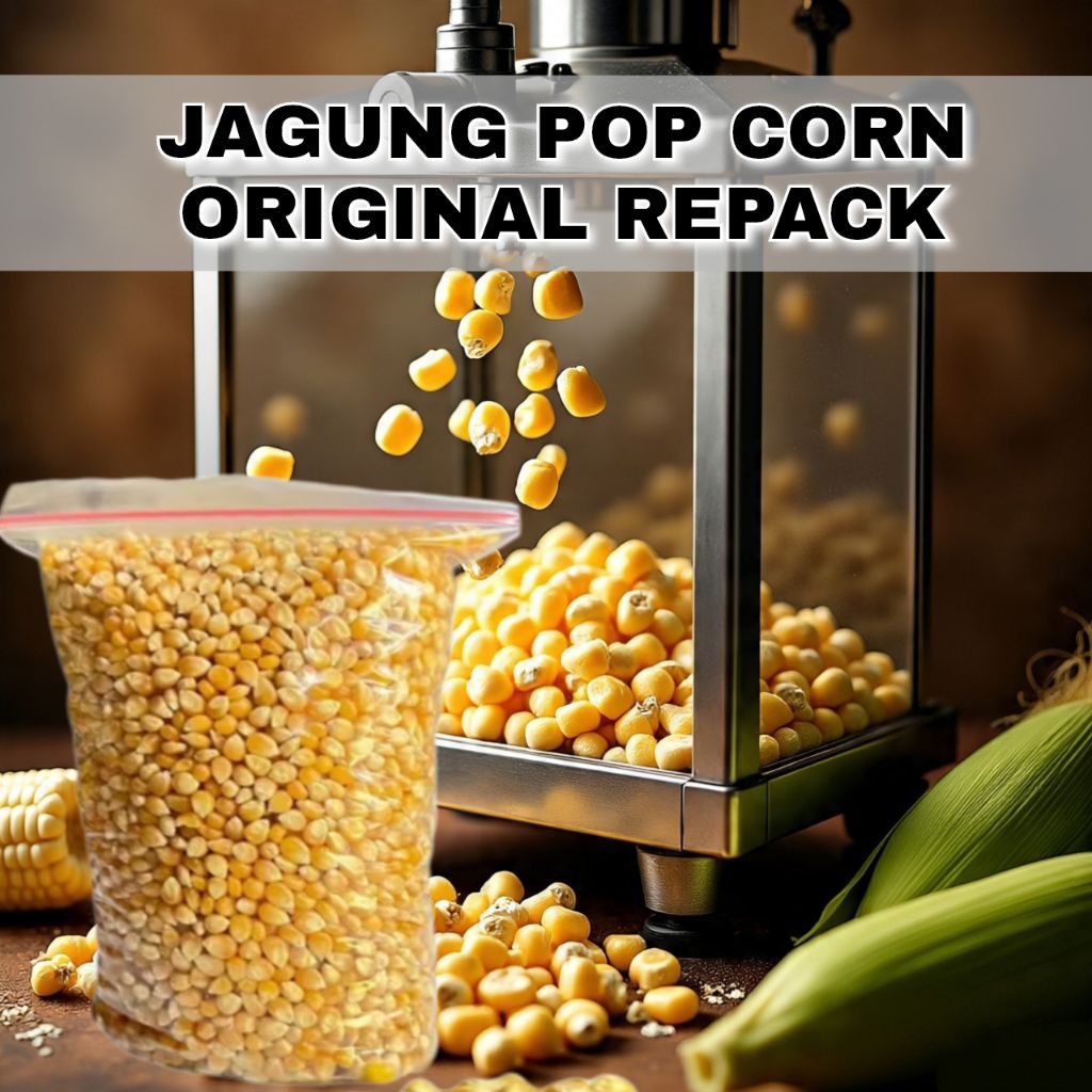 JAGUNG POPCORN IMPOR 1/2 KG MENTAH