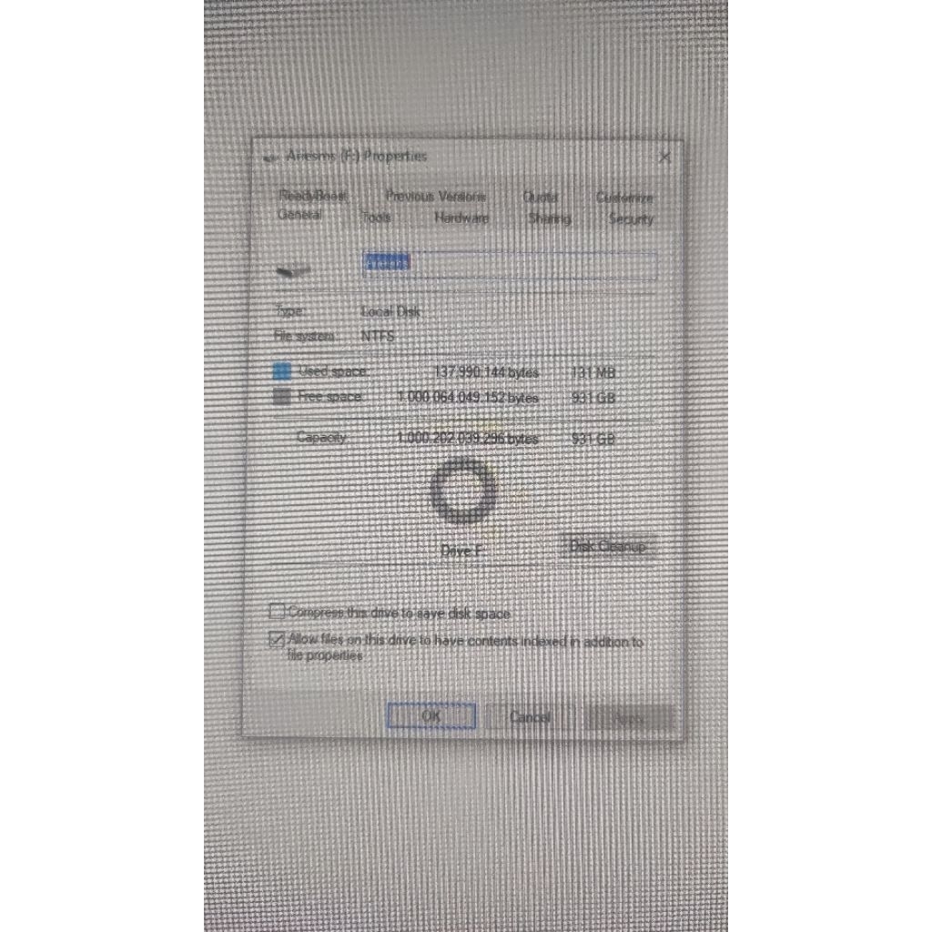 preloved HDD eksternal 1TB