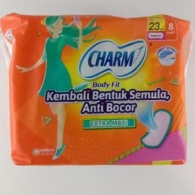 Softex Charm Body Fit  Isi 8 Pcs