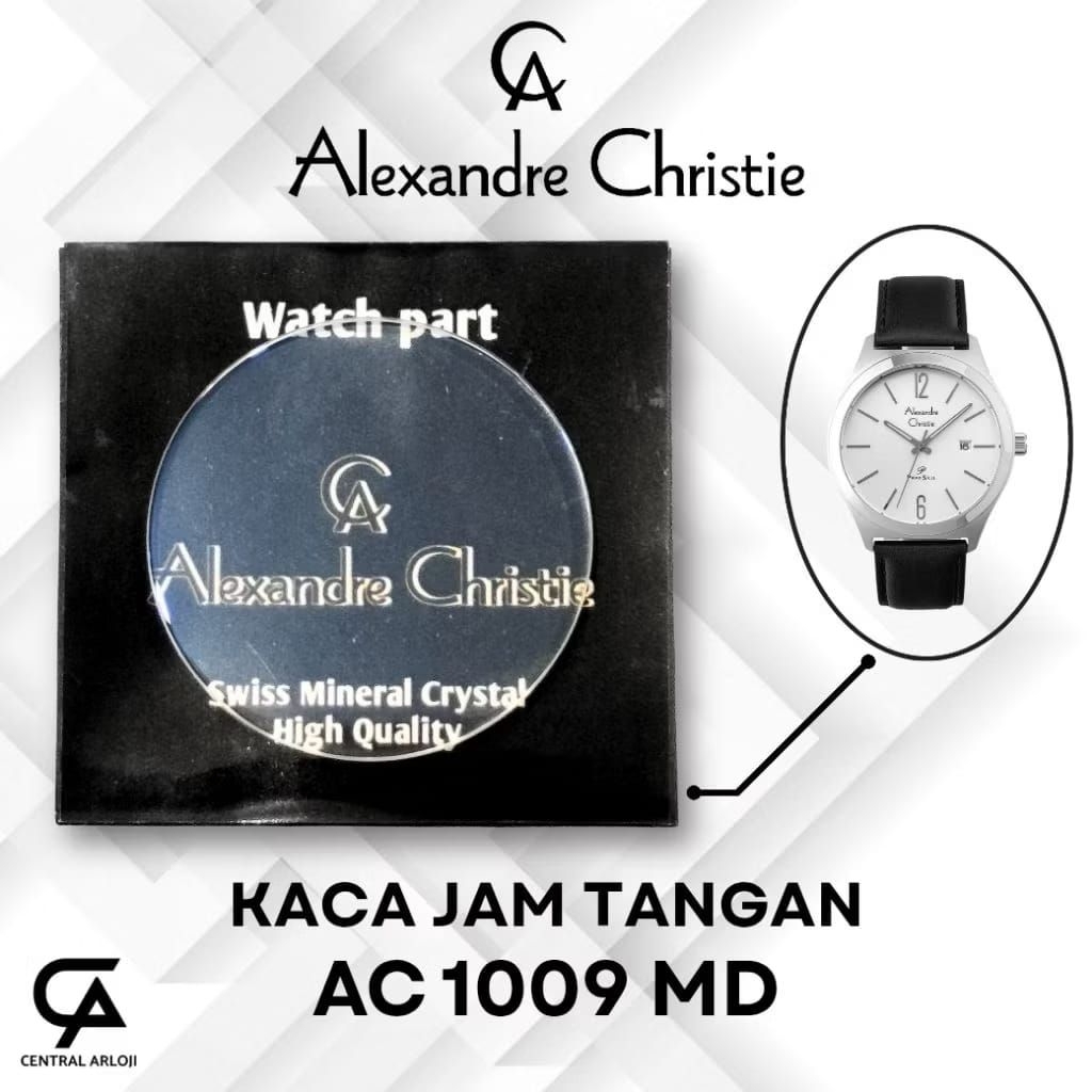 Kaca Jam Tangan Alexandre Christie AC 1009 MD