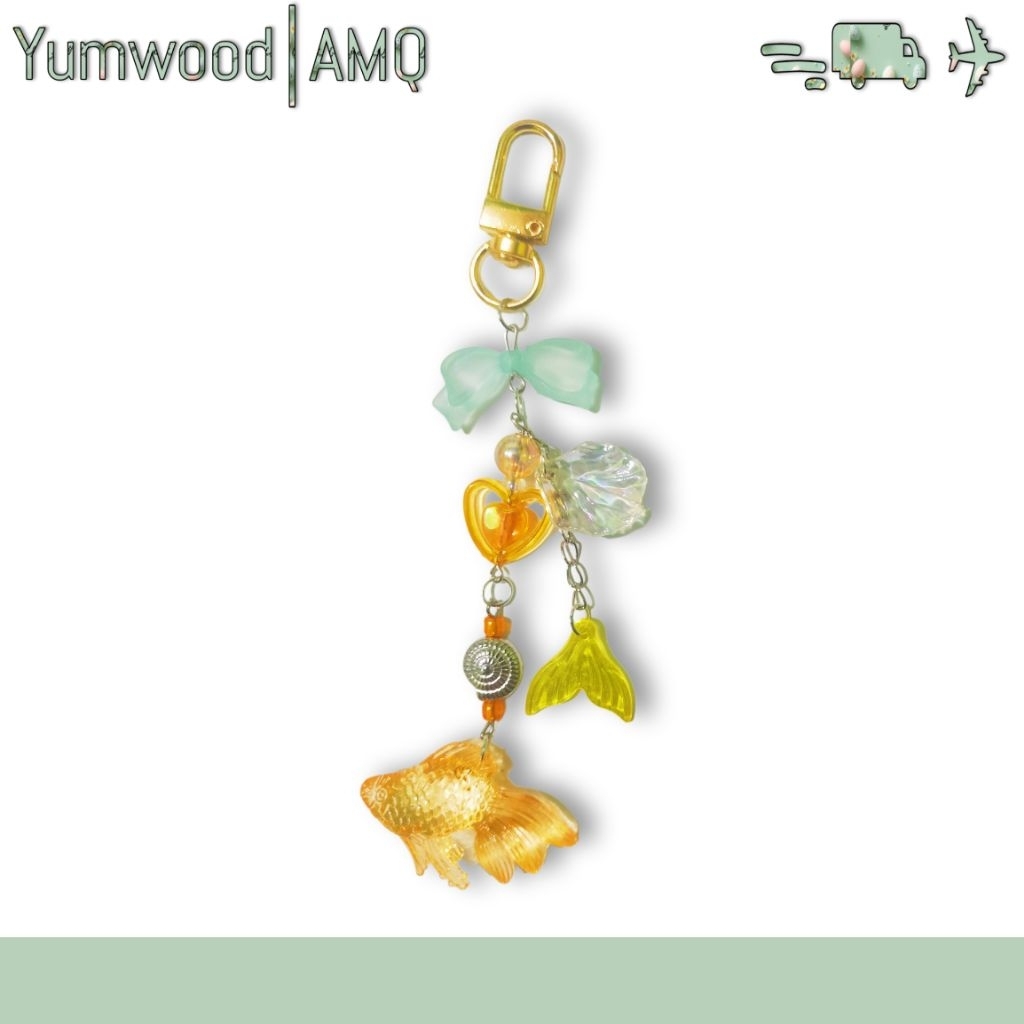 gantungan ikan mas | gantungan lucu | gantungan viral | tempat pensil | tas | kunci | Tumbler