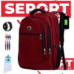 POLO USB ORI POLO BACKPACK IMPORT SIZE20 INCHI JUMBO TAS RANSEL PRIA EXPANDING SMARTLOCK ANTI MALING