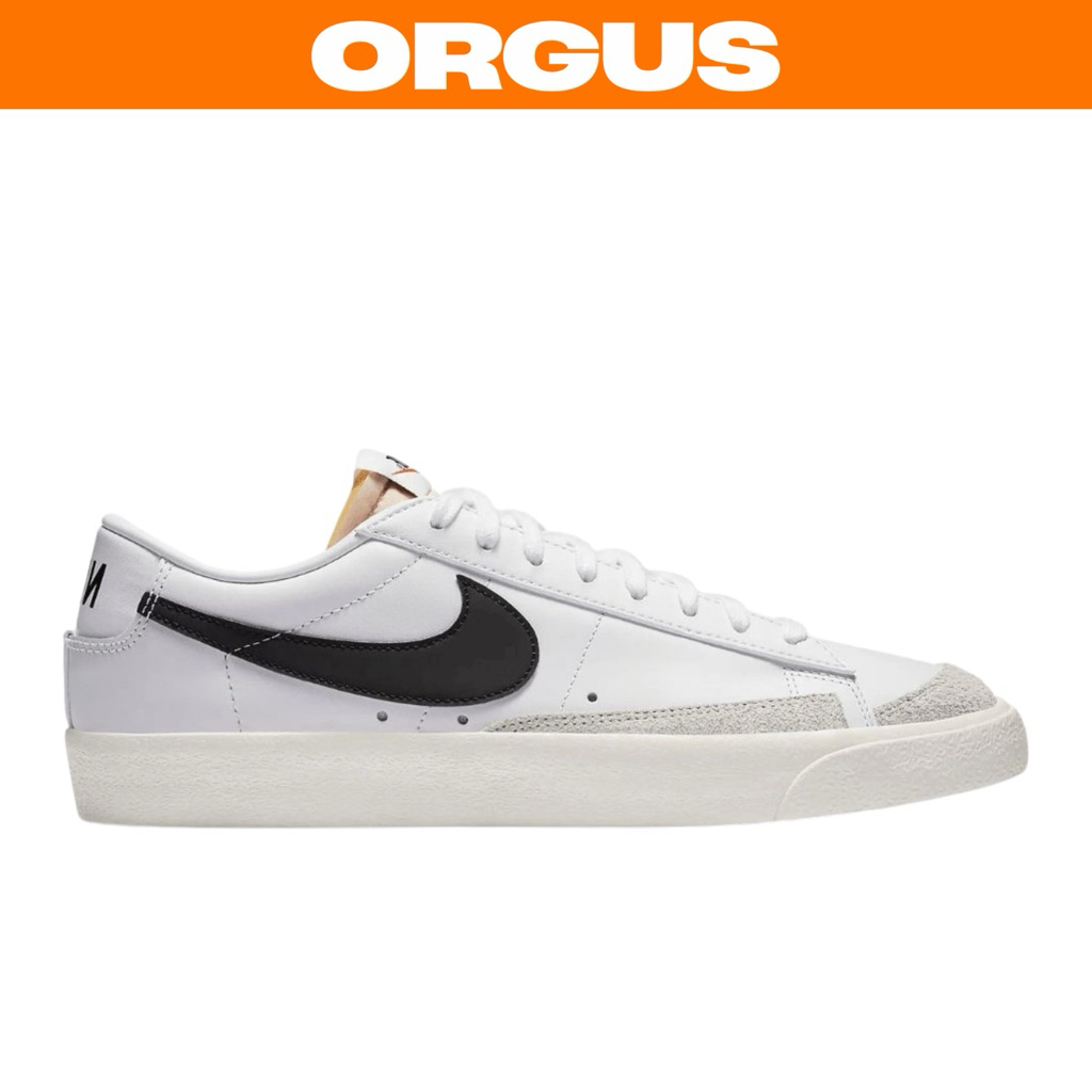 NIKE BLAZER LOW VINTAGE 77 BLACK WHITE ORIGINAL RESMI NIKE STORE