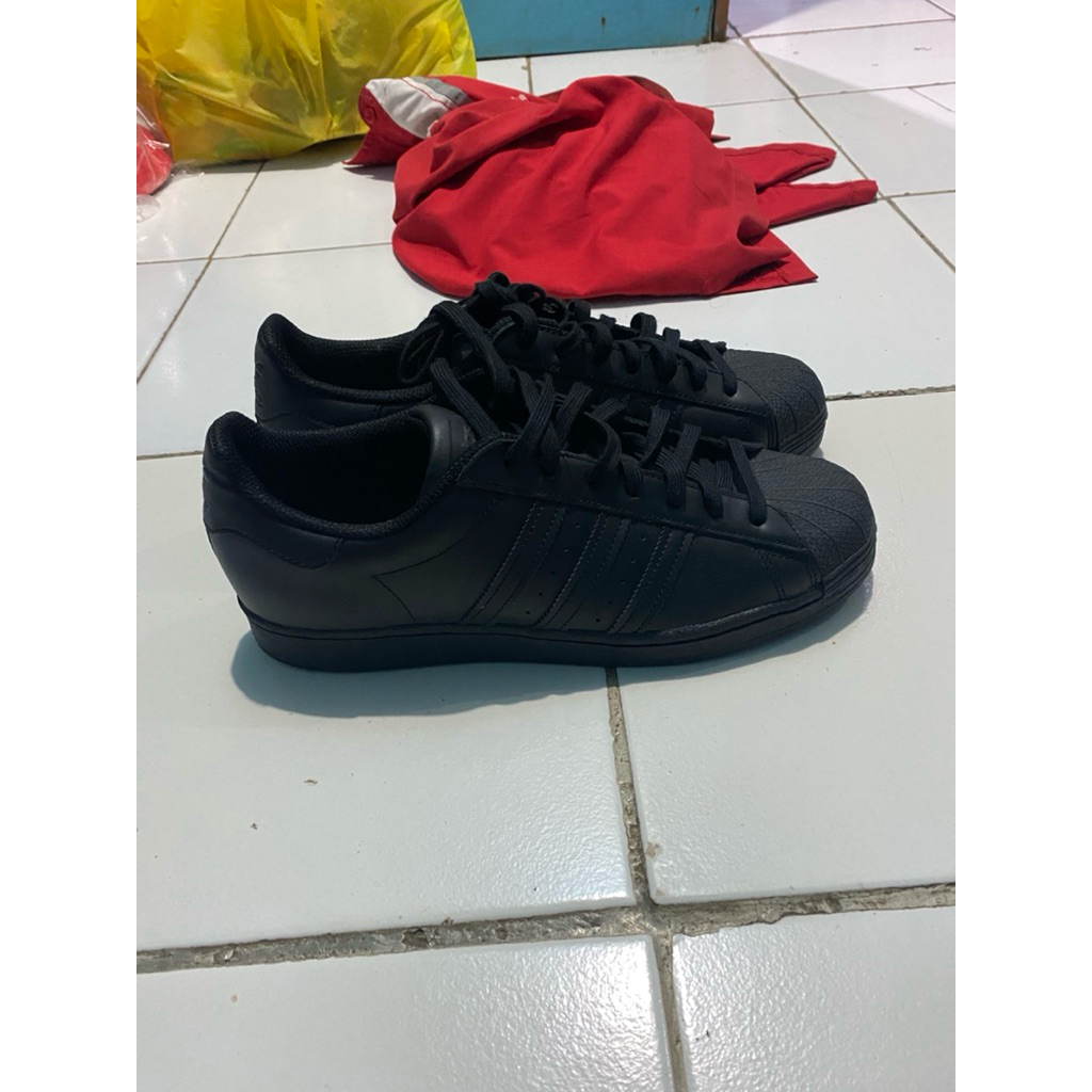 ADIDAS SUPERSTAR ALL BLACK