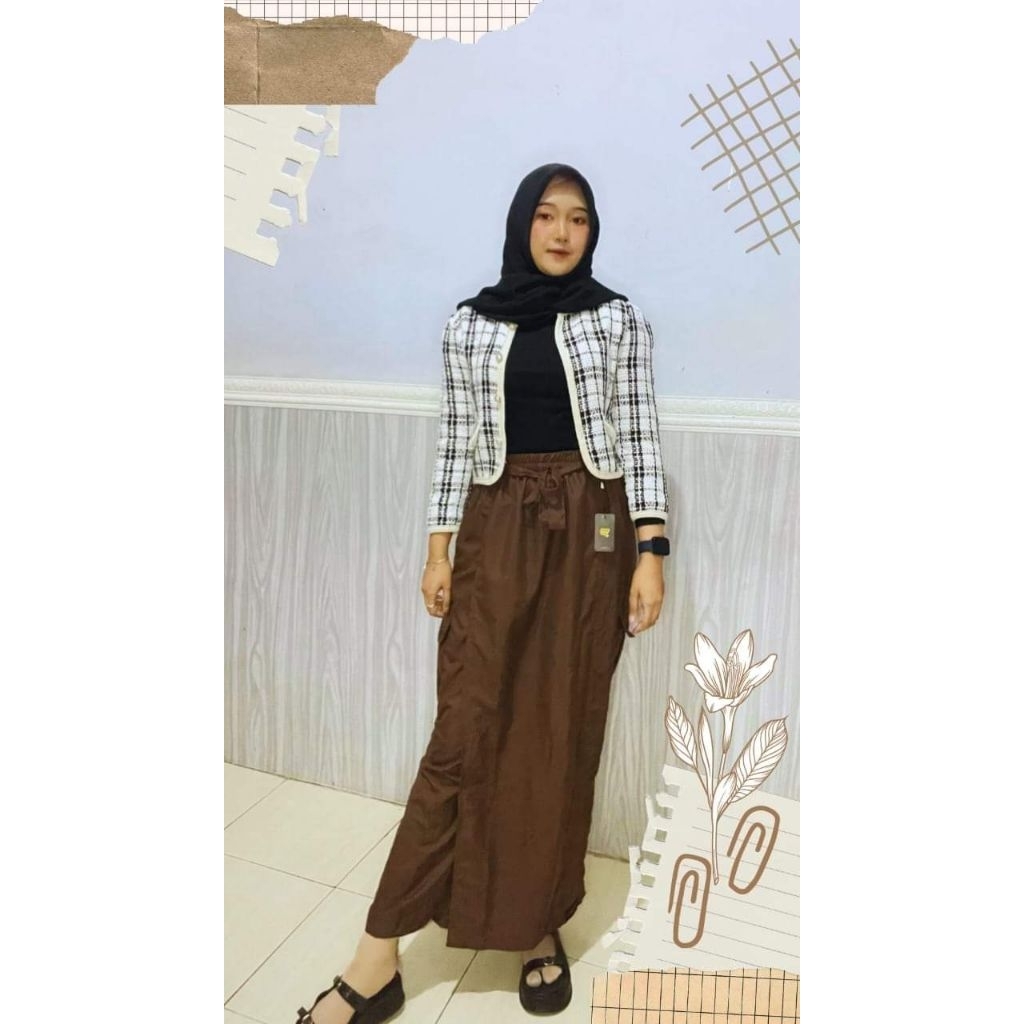 Rok celana rok celana wanita muslimah rok celana terbaru