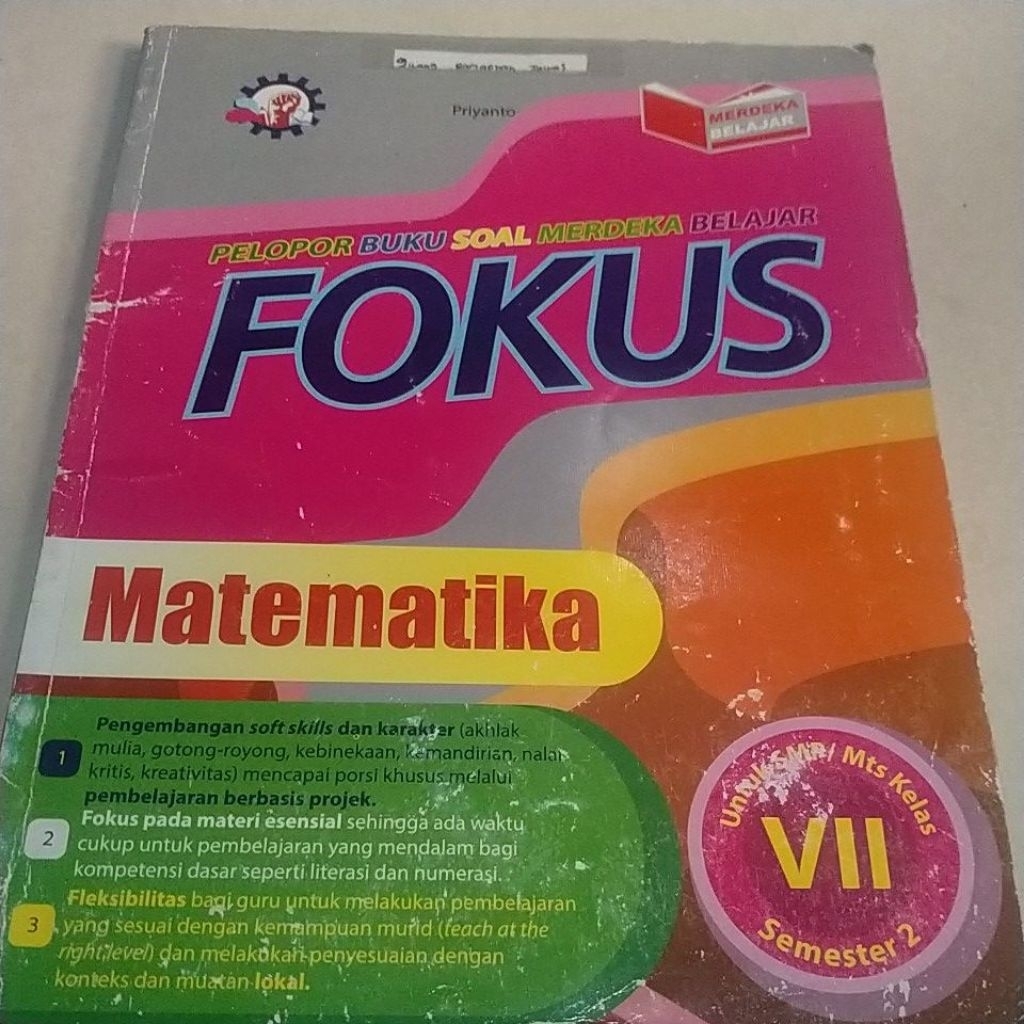 FOKUS SMP KELAS 7 SEMESTER 2 KURIKULUM MERDEKA