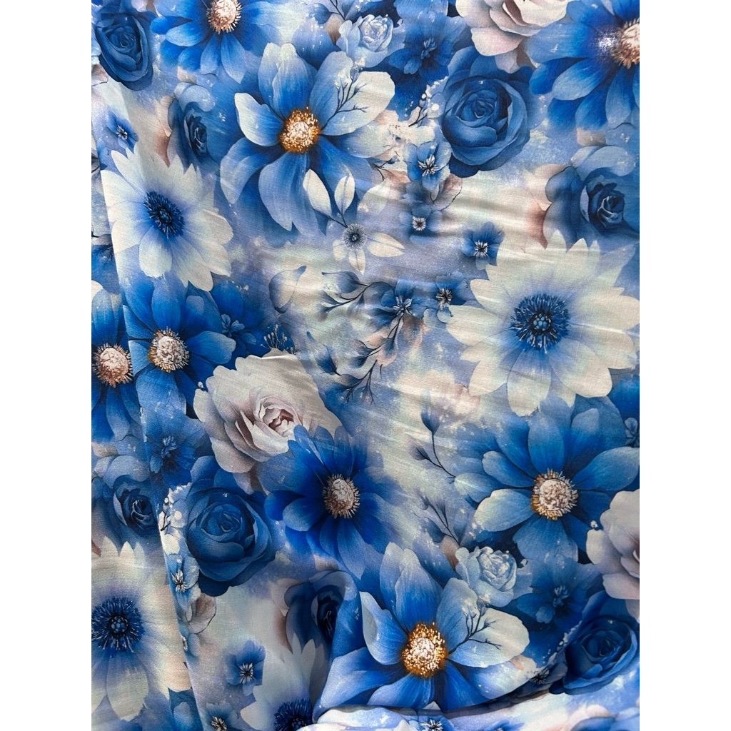 kain katun rayon digital printing/rayon premium