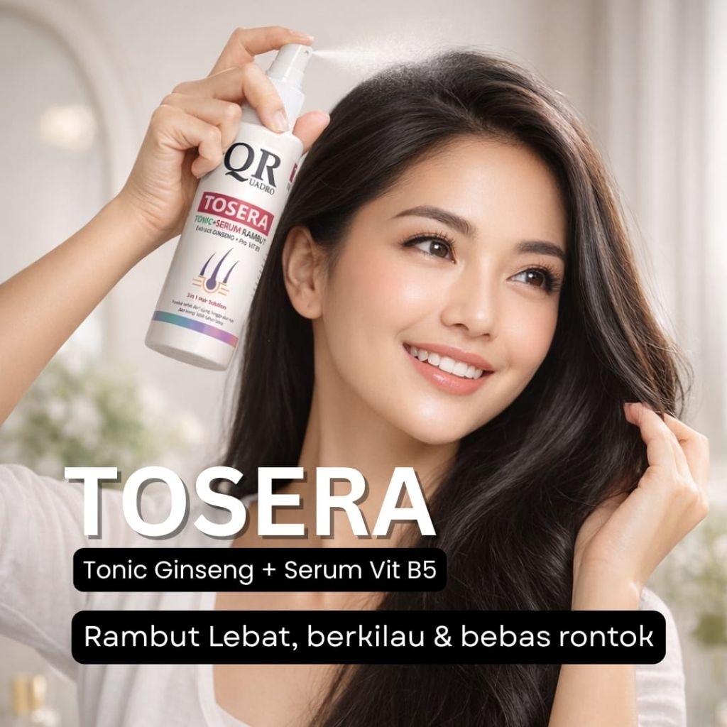 QUADRO HAIR TONIC PENYUBUR RAMBUT + SERUM RAMBUT