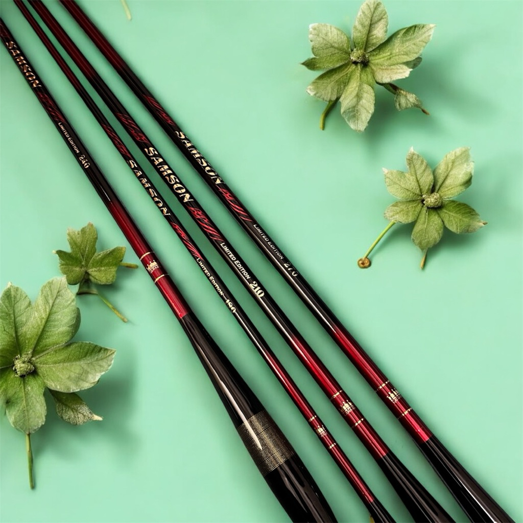 Tegek Gamaru Samson Limited Edition Warna Merah, Kaku Dan Kuat