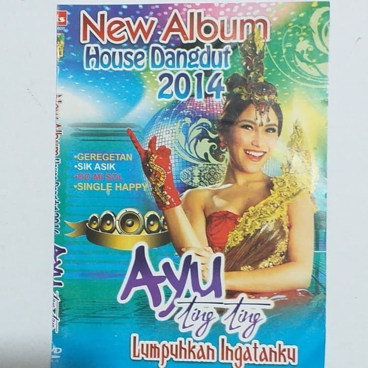 Kaset DVD Lagu Dangdut Ayu Ting Ting Best Collection Hits