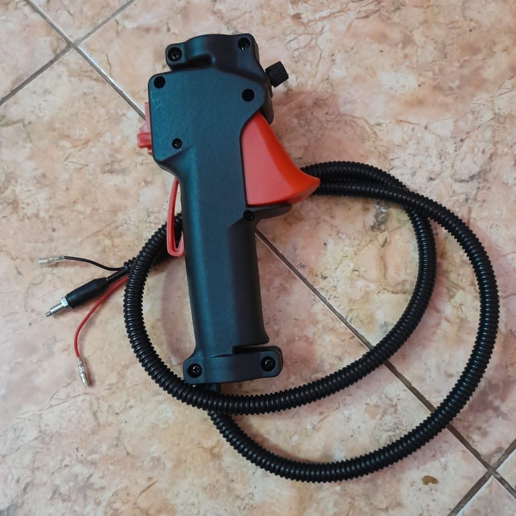 GX31 GX35 Handel Gas Komplit / Throttle Lever Gagang Gas Mesin Potong Rumput 4 Tak 2 Tak