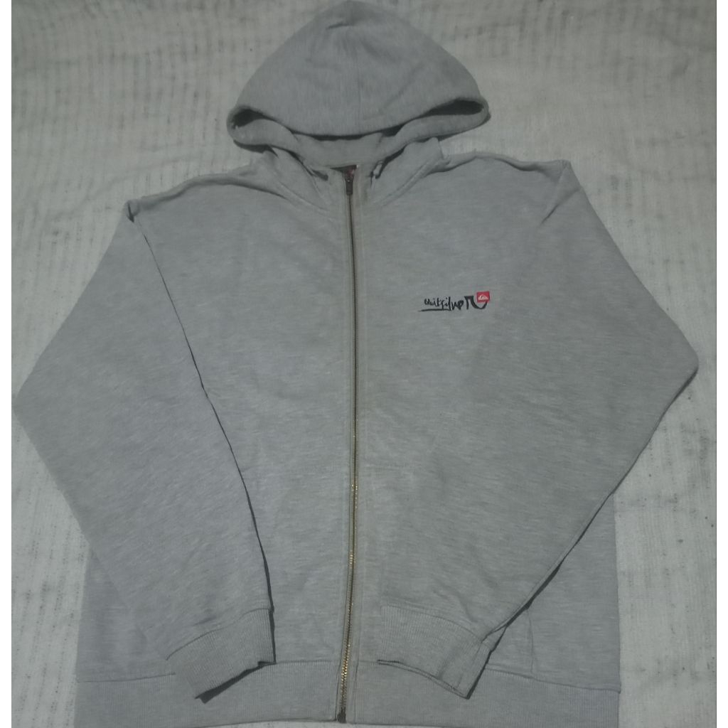 Zipper Hoodie Quiksilver Grey