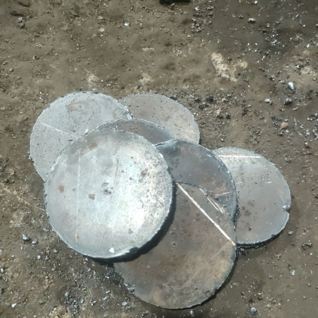 plat besi bulat tebal