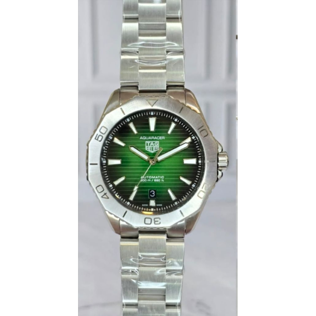 Jam tangan pria TH Automatic 42mm Aquaracer stainless steel japan