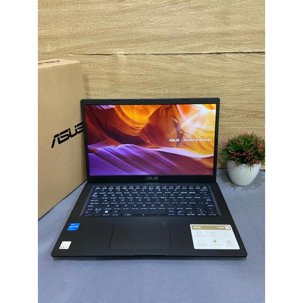 LAPTOP BARU ASUS VIVOBOOK A1400KA CELEORN N4500 RAM 8GB SSD 512GB LAYAR 14"INCH-FHD WINDOWS 11 GARAN