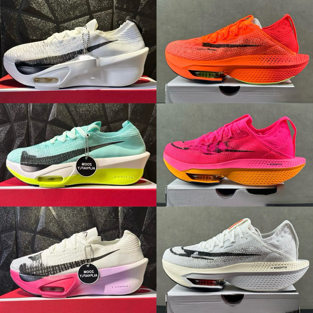 SEPATU RUNNING ZOOM ALPHAFLY NEXT % TOTAL ORANGE