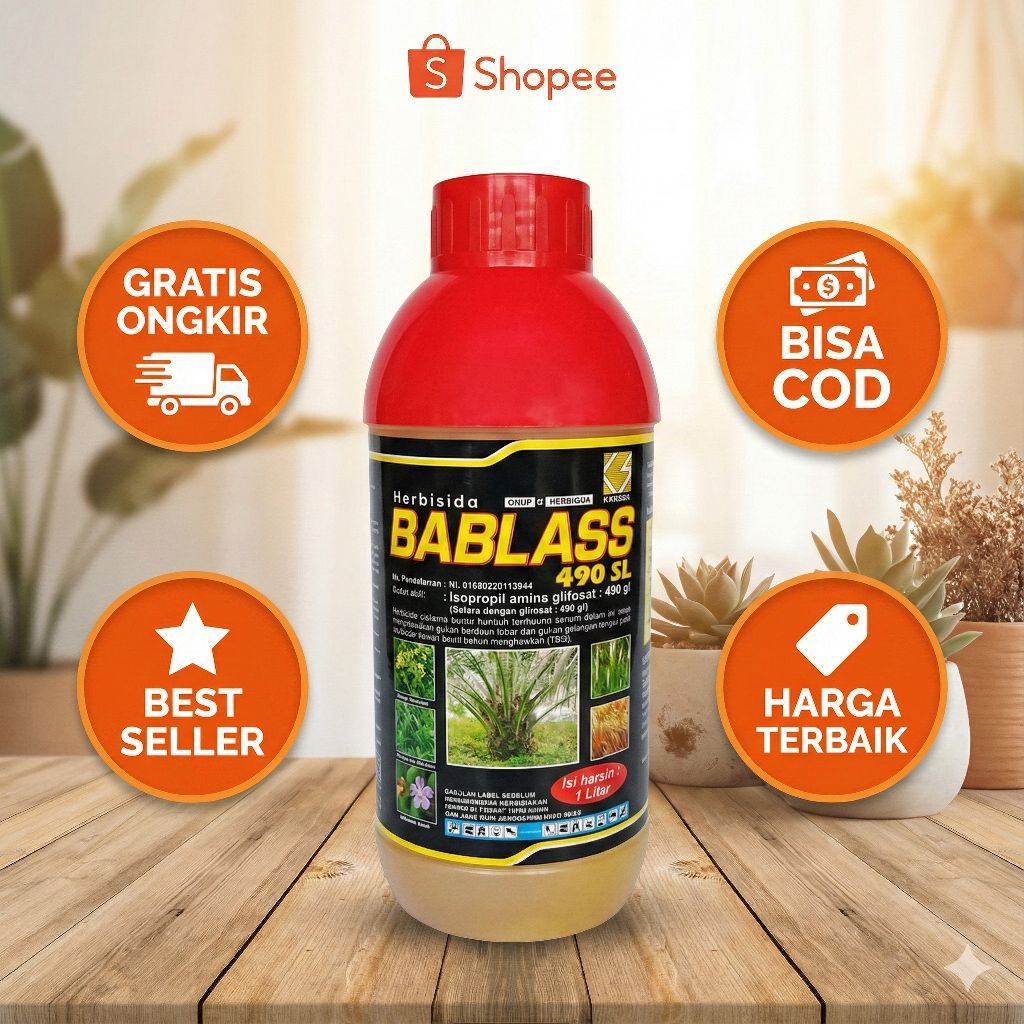 Bablas 490 SL herbisida sistemik pembasmi gulma