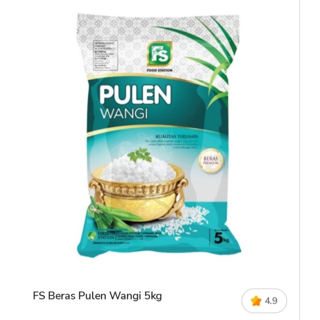 Fs Beras pulen wangi 5kg
