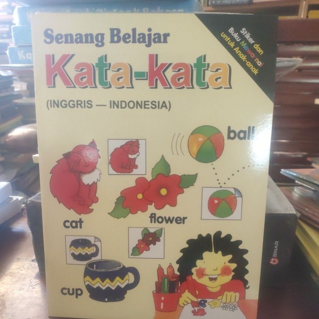 SENANG BELAJAR KATA - KATA INGGRIS - INDONESIA