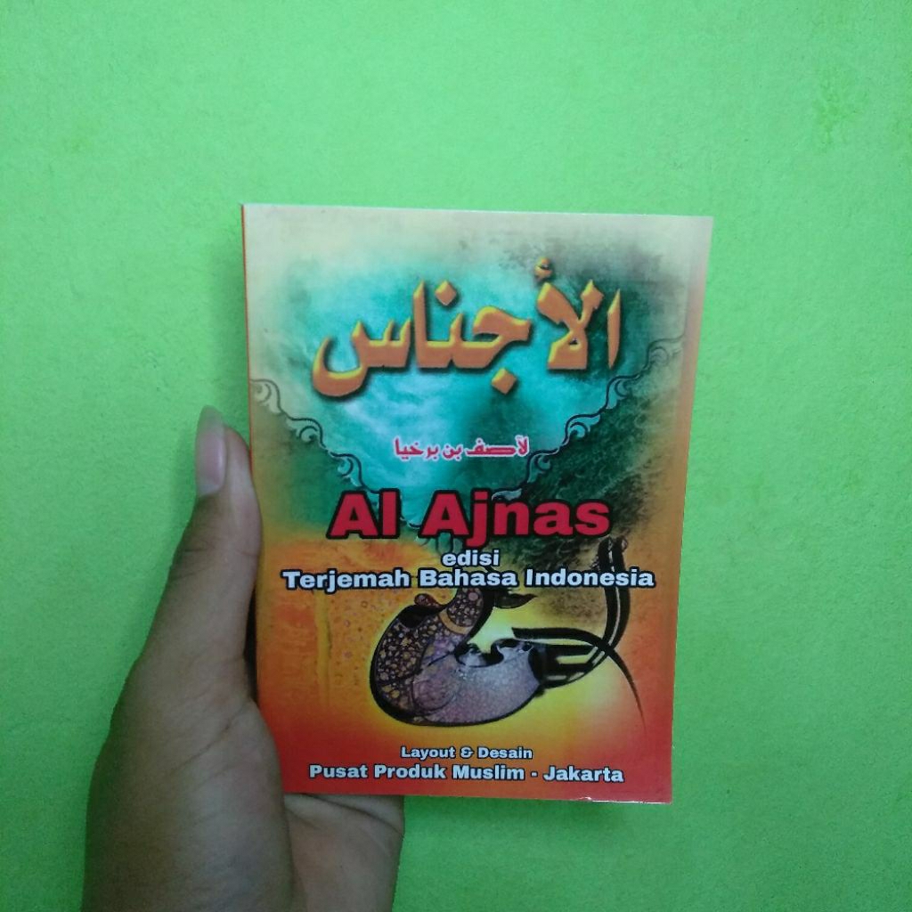 Buku Terjemah Kitab Al Ajnas Karya Sayyidina Asif Bin Barkhoya size 10x15 CM