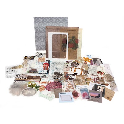 80 pcsJournaling Kit All Sticker Aesthetic Vintage