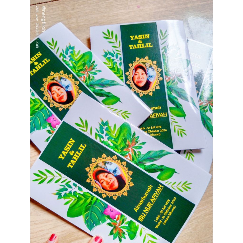 buku yasin custom foto soft cover