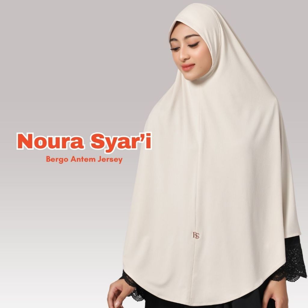 Raina Signature - Noura Jersey Bergo Instant Syar'i