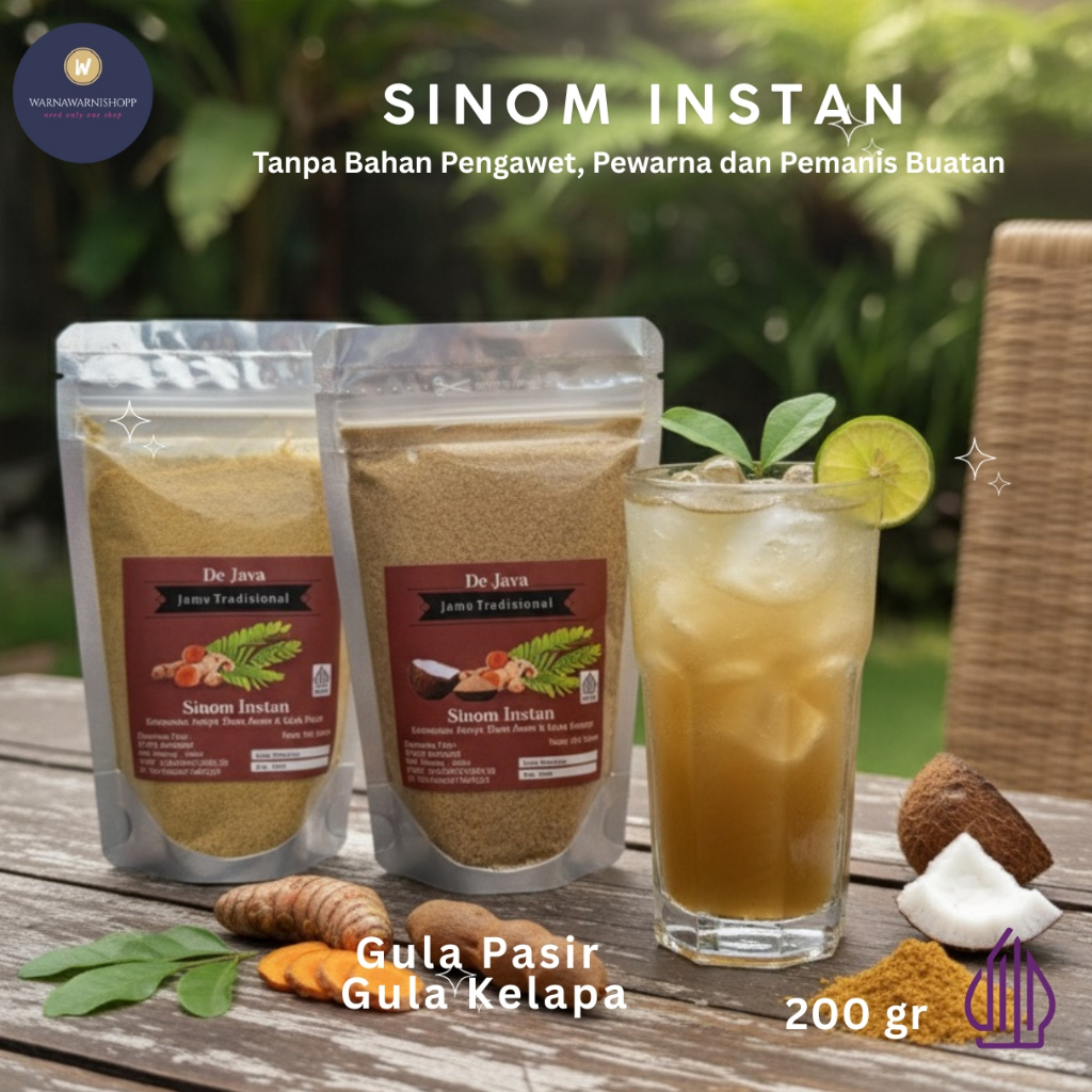 Sinom Instan Dejava Minuman Jamu Tradisional Sari Sinom Tanpa Ampas