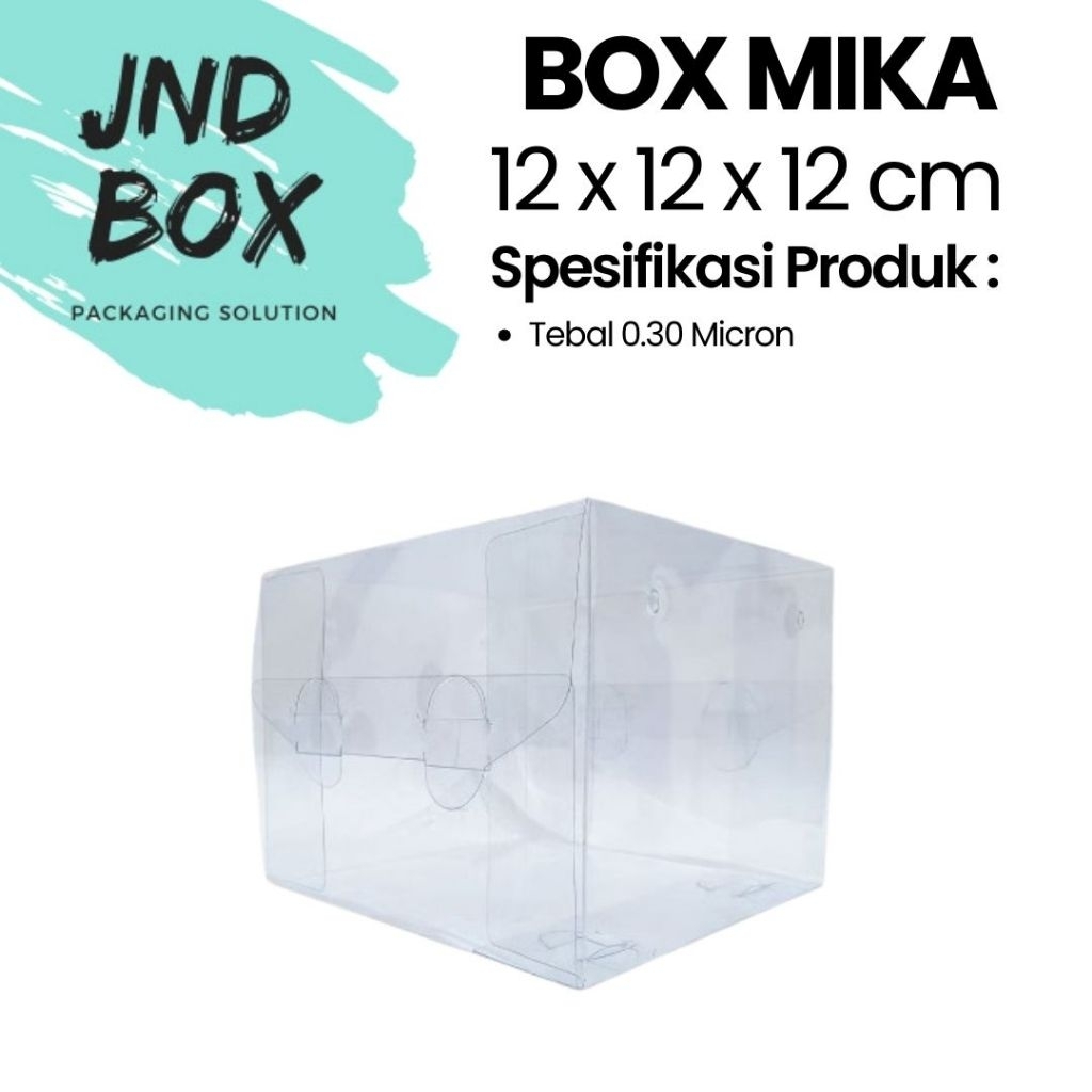 Box Mika 12 x 12 x 12 cm ( Full Mika)