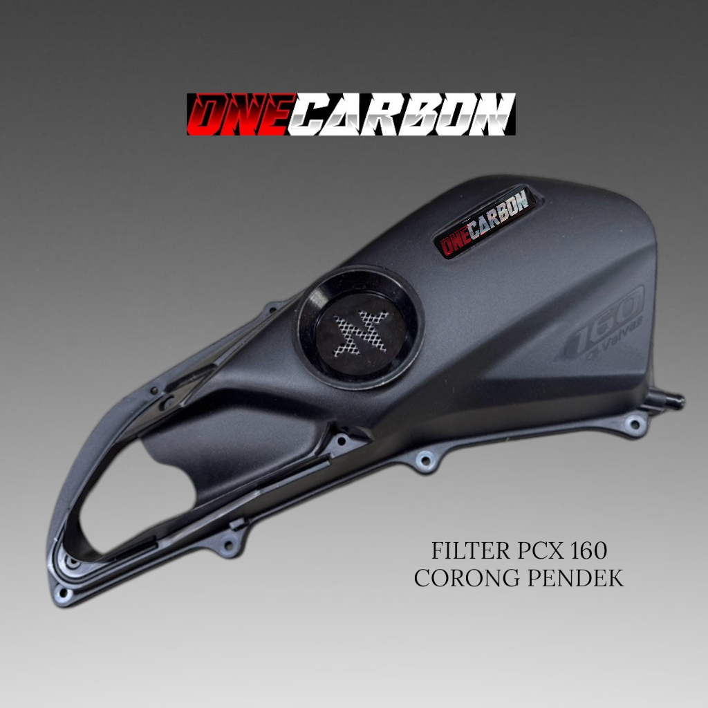 CORONG UDARA TUTUP FILTER PCX 160 CORONG RAPAT ONE CARBON BOSTER OXYGEN PCX 160 STYLO 160 VARIO 160 