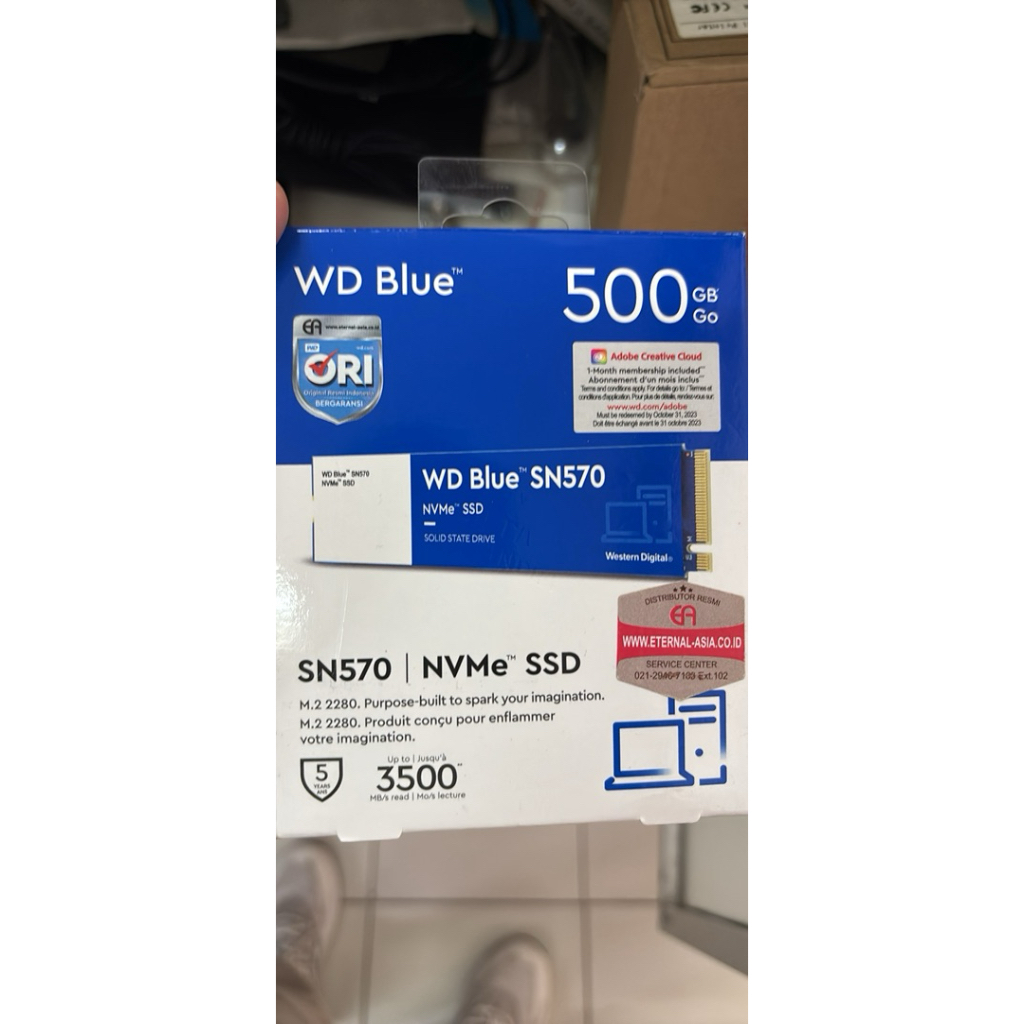 SSD WD BLUE SN570 500gb