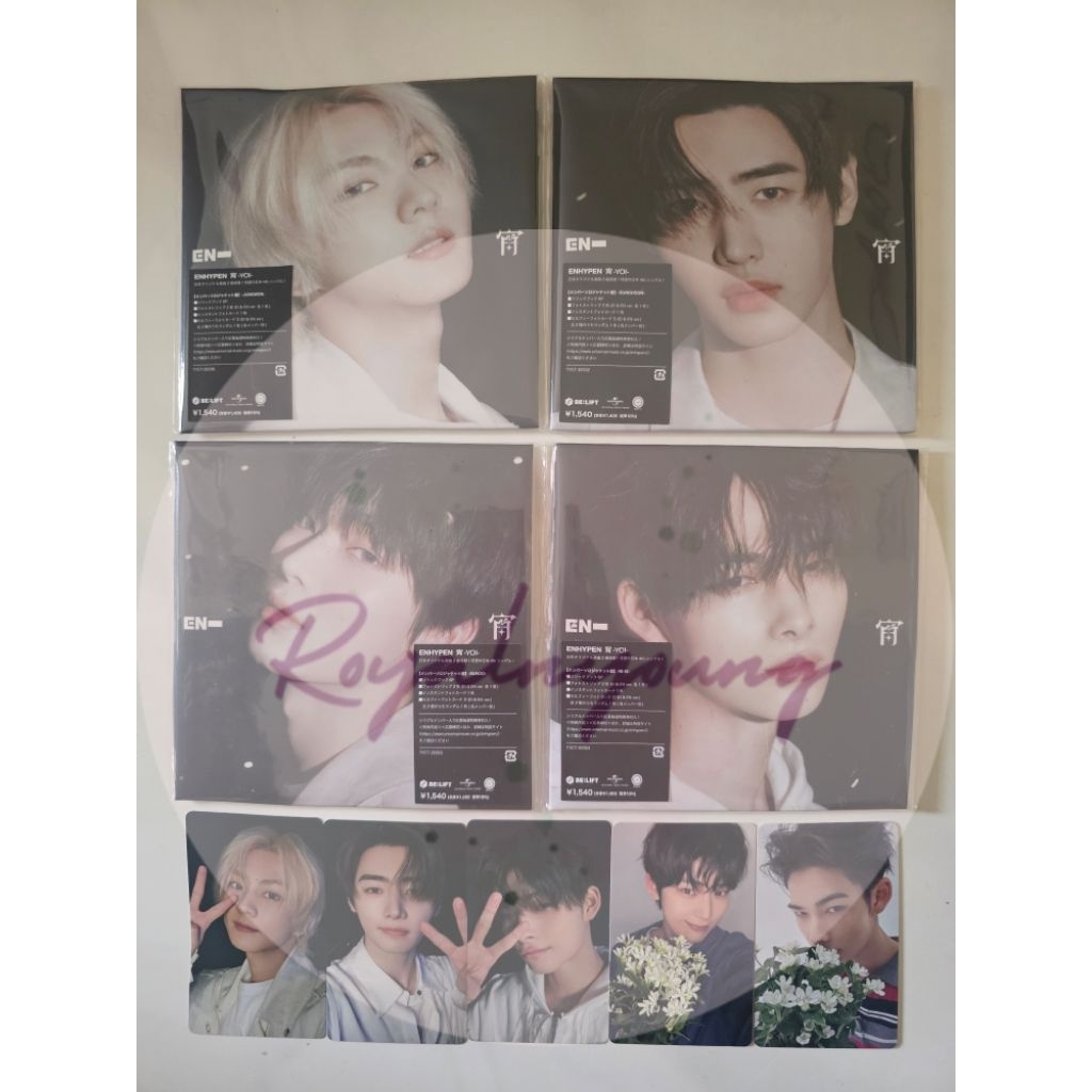 Album Japan ENHYPEN Solo Jacket Soljack - YOI × Weverse Japan WVJ / Universal Music Store UMS Jungwo