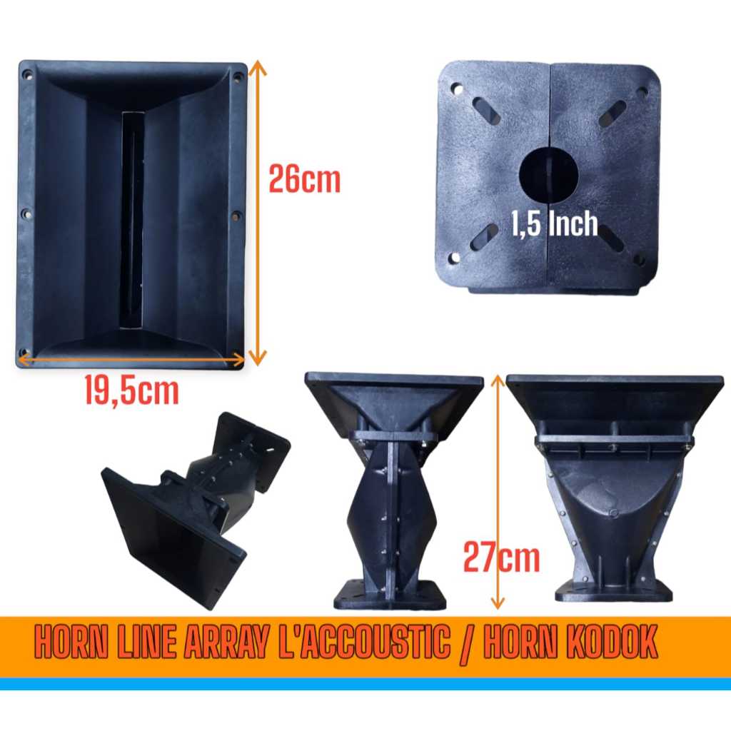 HORN DRIVER TWEETER L'ACOUSTIC HORN KODOK