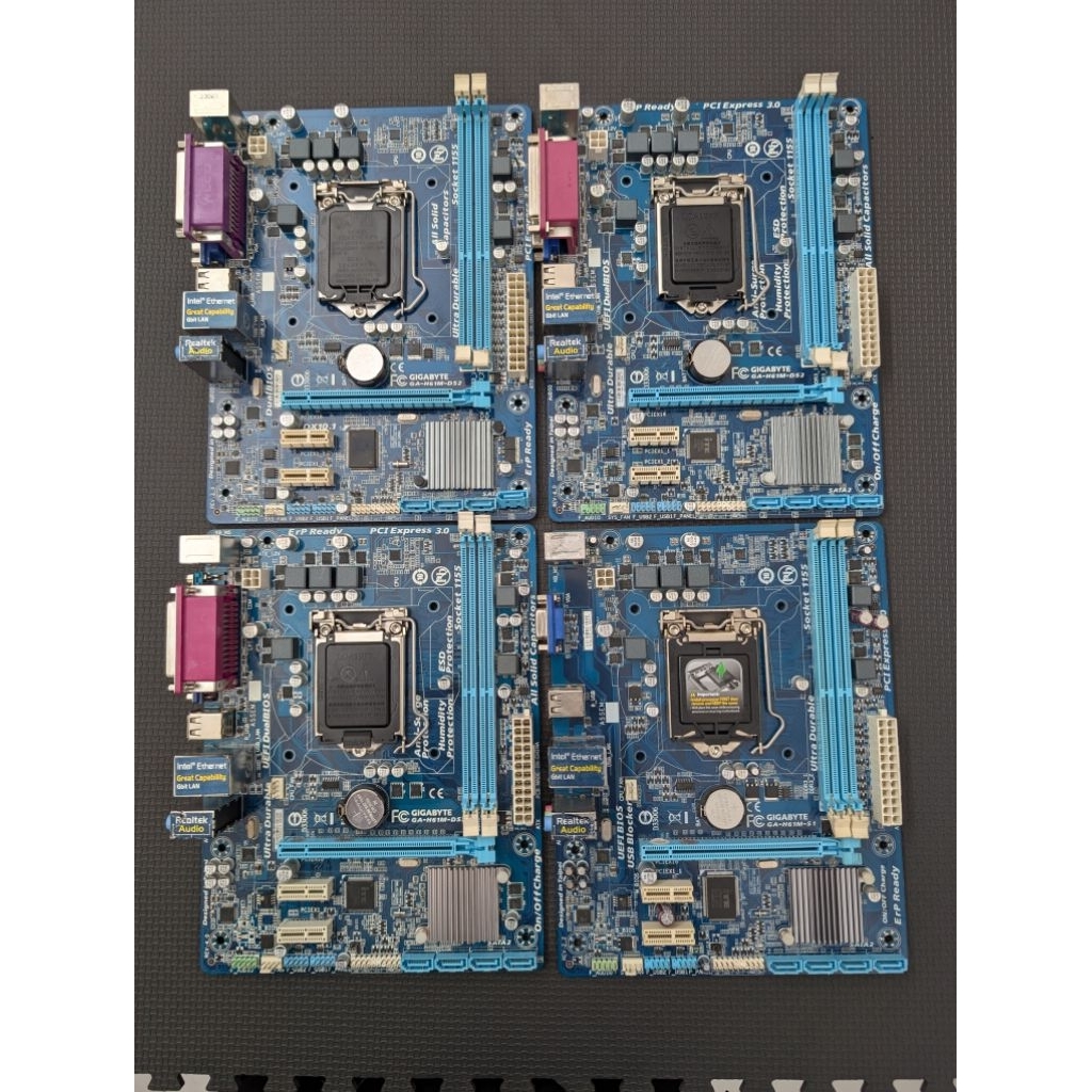 MOBO GIGABYTE H61 SOCKET 1155, MOTHERBOARD GIGABYTE RANDOM SERIES, NORMAL