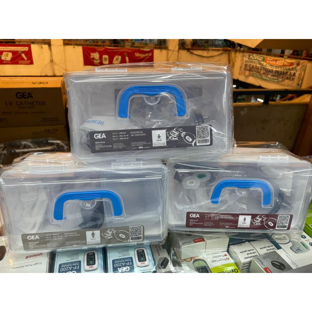 Ambu Bag Silicone Resuscitator / AmbuBag silikon gea Dewasa