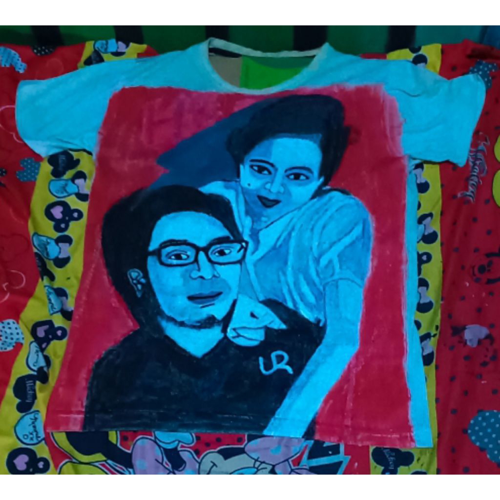 jual custom kaos lukis