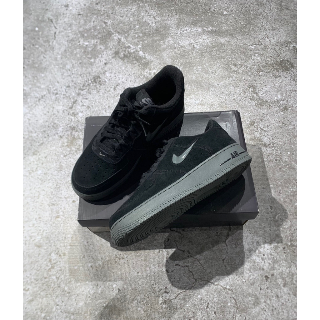 NIKE AIR FORCE 1 LOW JEWEL BLACK-GREY