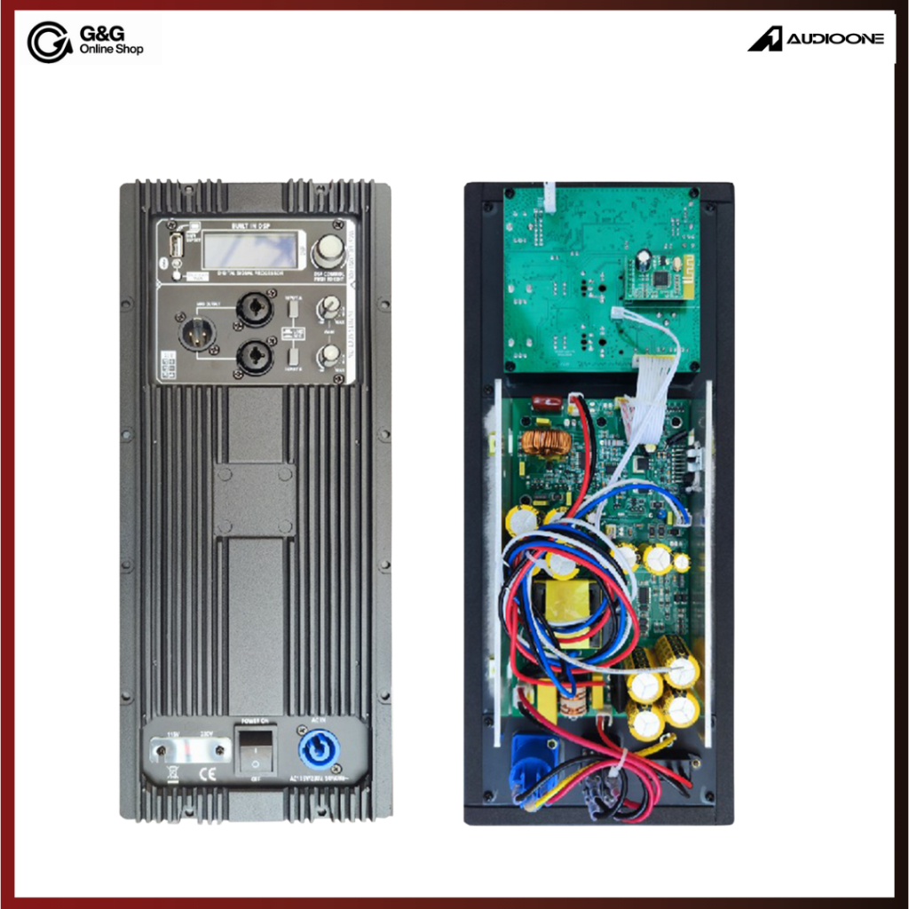 Power Kit Speaker Aktif DSP F 400 Audio One USB Bluetooth 3000 Watt I GNG AUDIO