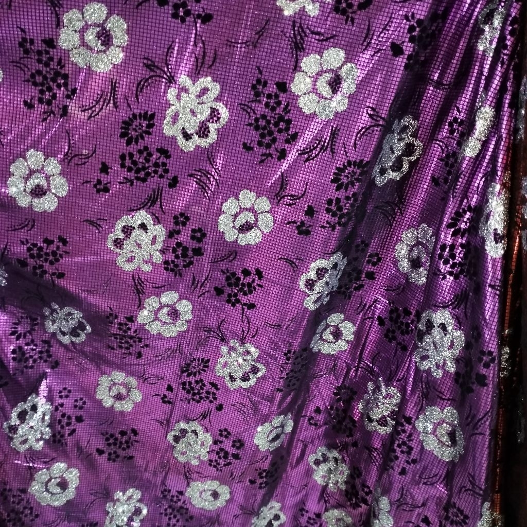 bahan kain spandex sequin garmen terbaru/kain spandex Payet antik