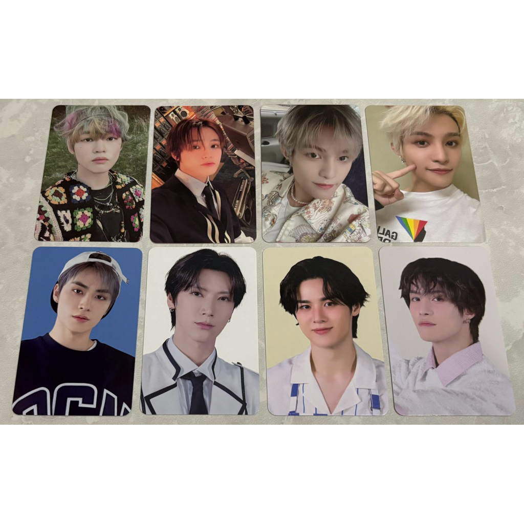 Take All Photocard Chenle Kun Xiaojun Yangyang Ten NCT / WayV Hello Future, ISTJ, Resonance, Pink Ch