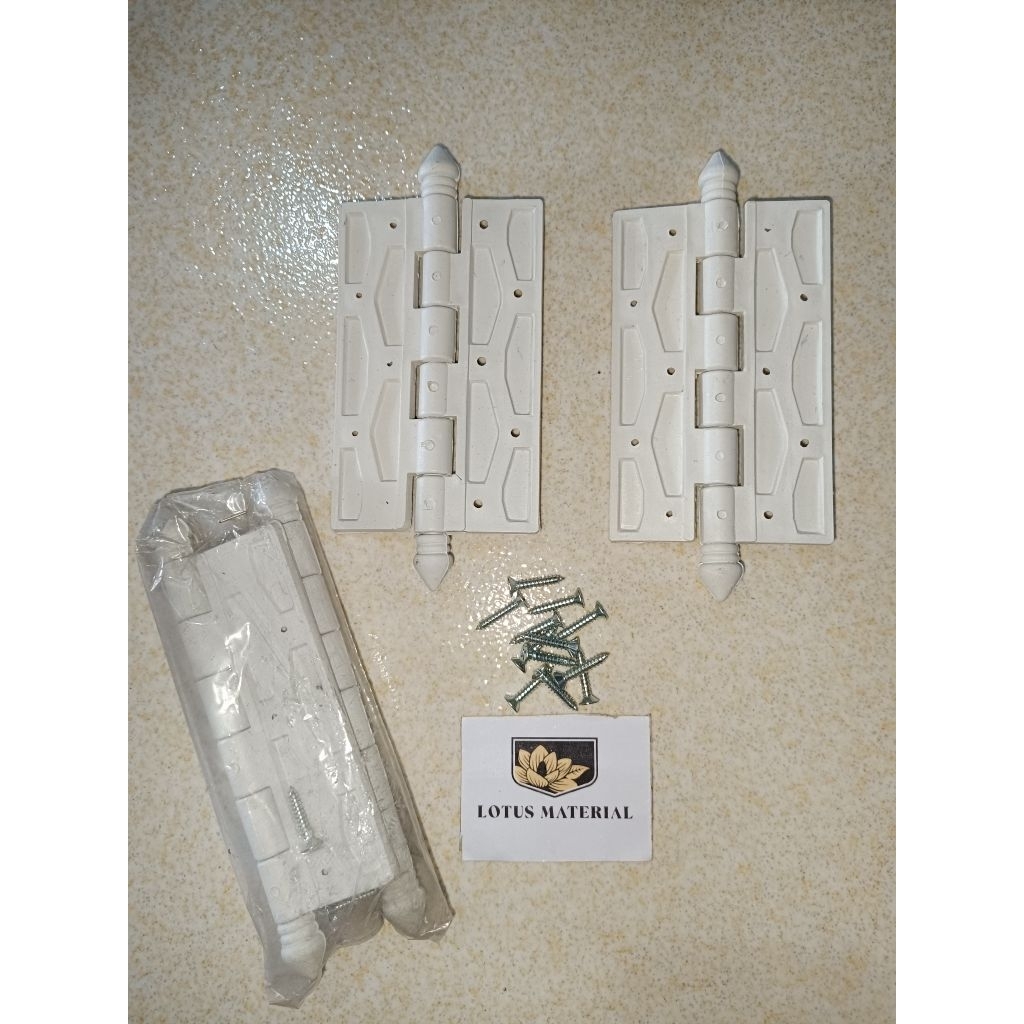 Engsel plastik / Engsel PVC Plastik / Engsel kamar mandi / Engsel Pintu Plastik / Engsel pintu kamar