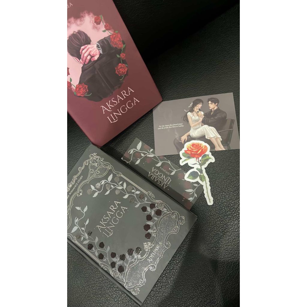 preloved novel aksara lingga hc original murah