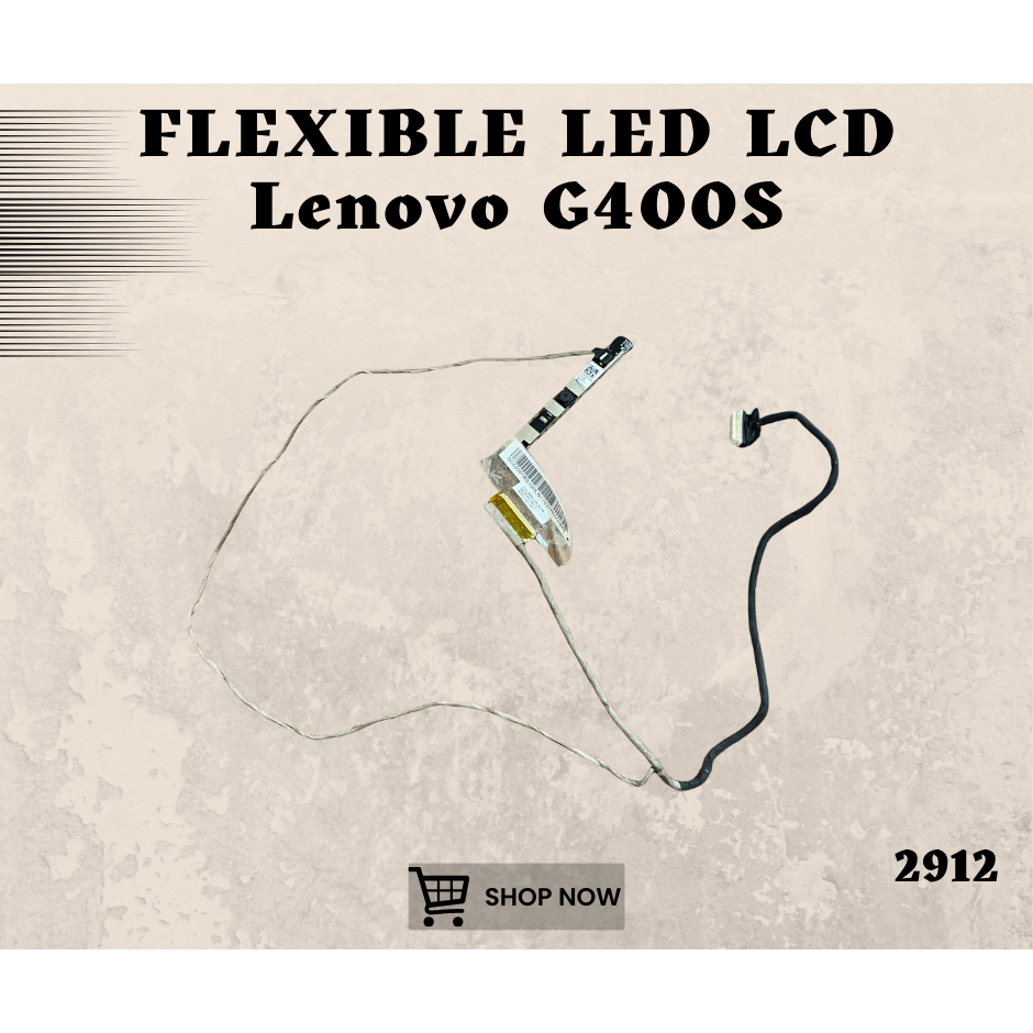 FLEXIBLE LED LCD LVDS LAPTOP LENOVO G400S SECOND