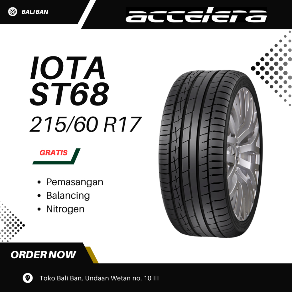 Ban Accelera IOTA ST68 215/60 R17