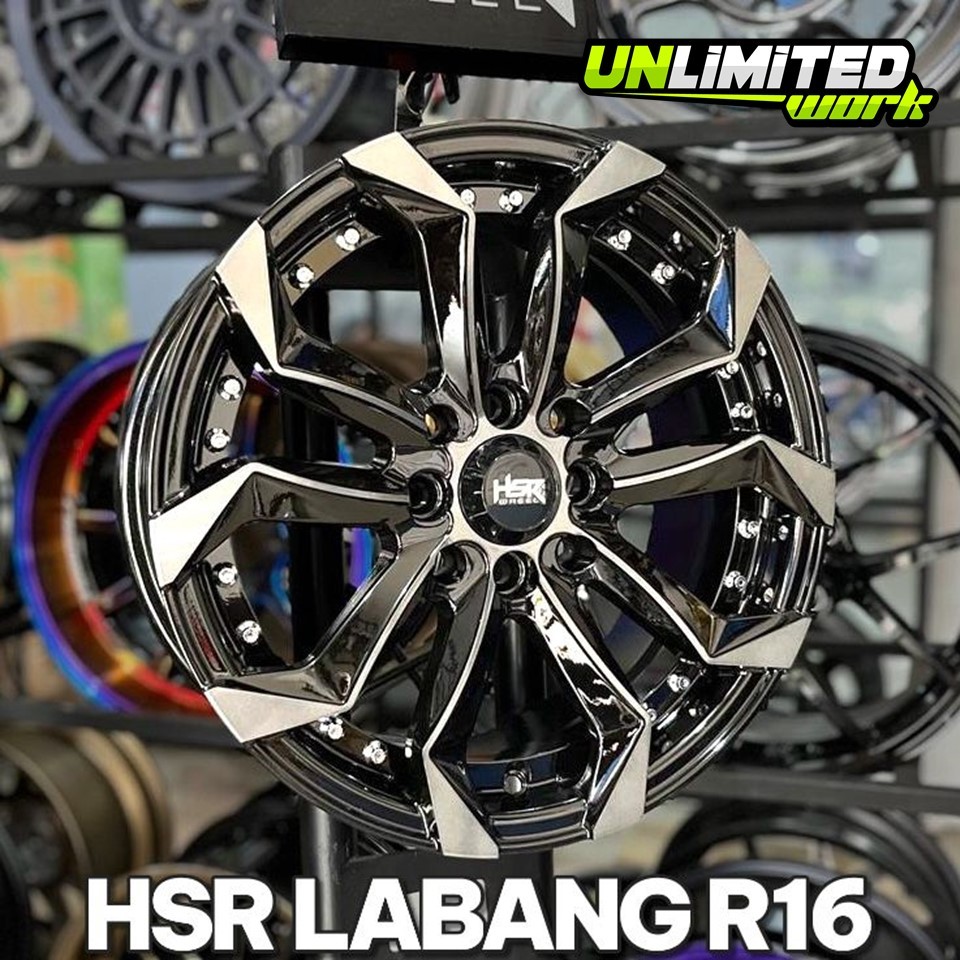 Velg Racing Ring 16 Rata Body Untuk Baleno City Raize Yaris Livina Avanza HSR Labang R16 Termurah