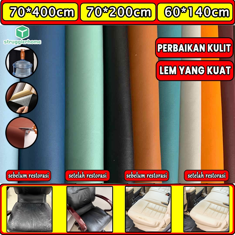[ReXiao] stiker kulit sofa stiker kulit sofa kulit cover sofa kulit sticker kulit jeruk sofa cover