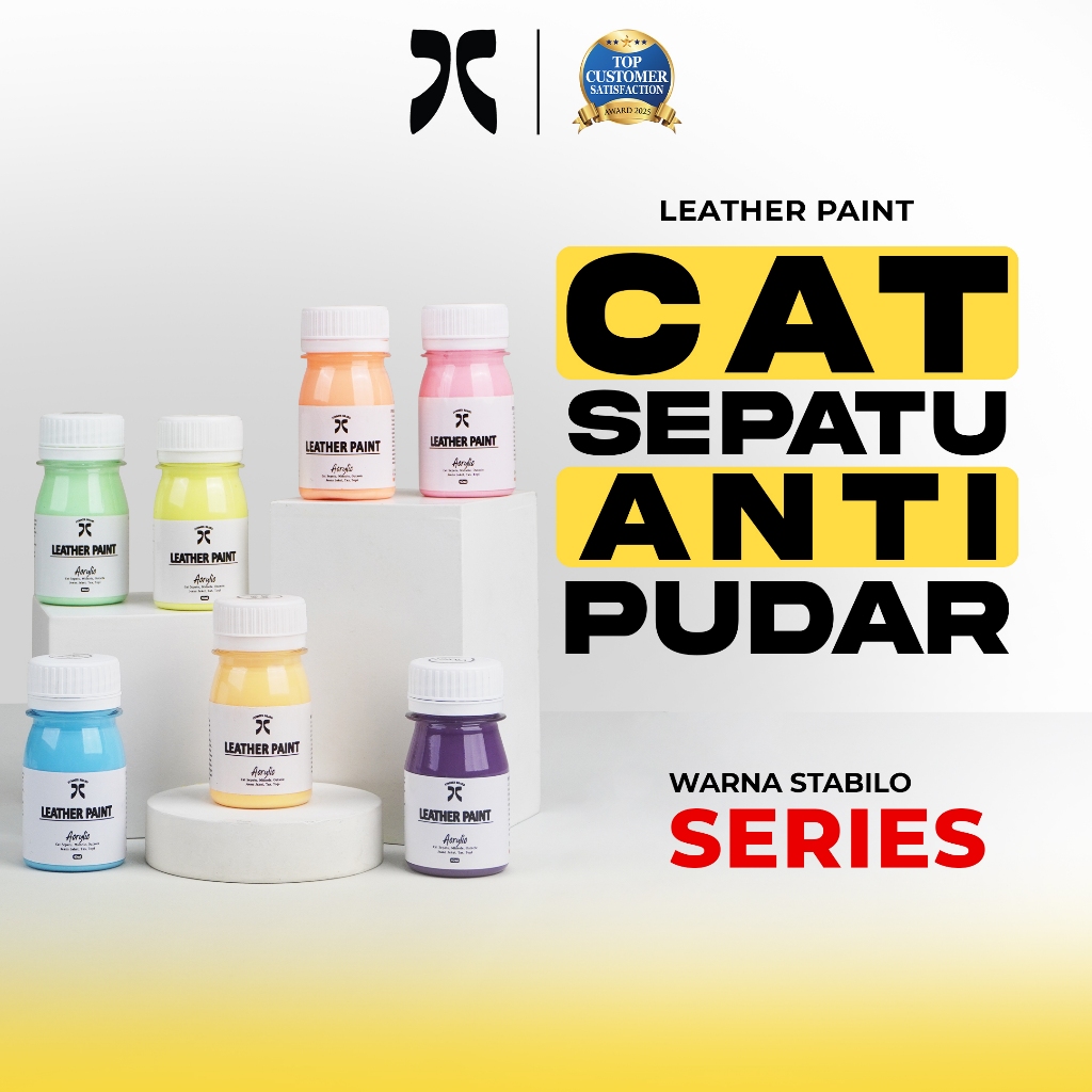 SUMMER SHOES CARE Summer Paint - Cat Sepatu Pastel Series Stabilo Leather Painting Kanvas Kulit Mesh