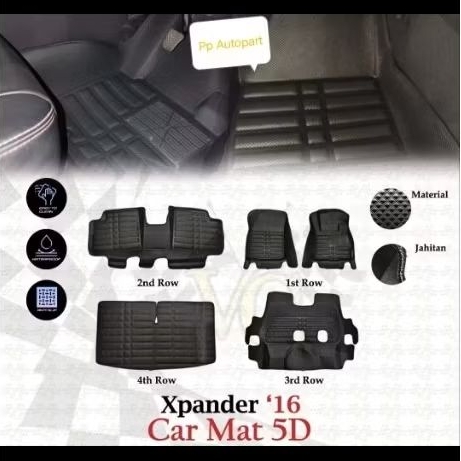 Karpet 5d xpander diamond style Karpet mangkuk xpander cross